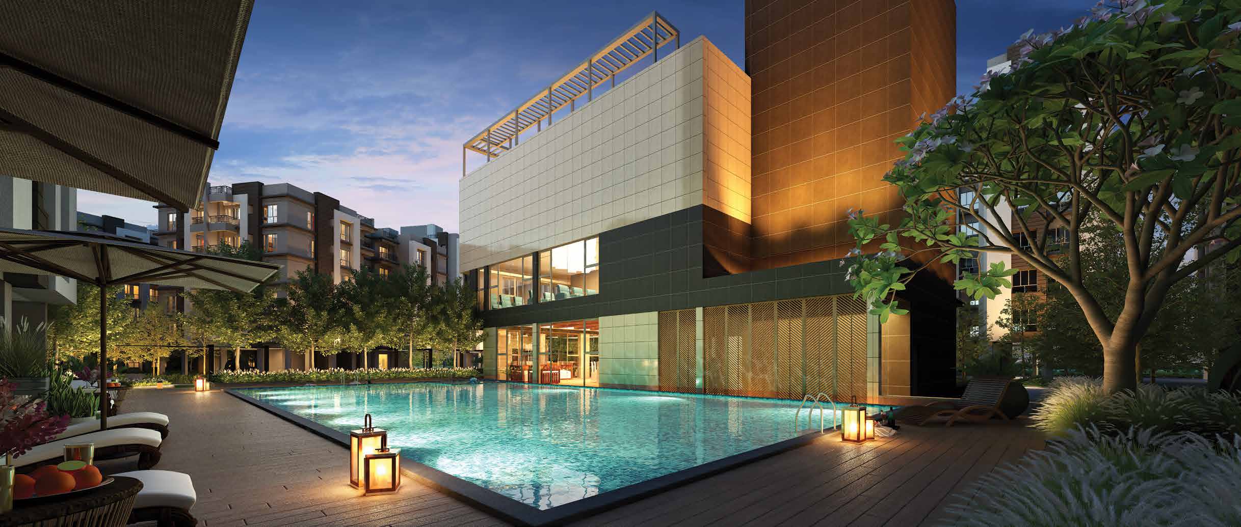 Srijan Eternia swimming pool